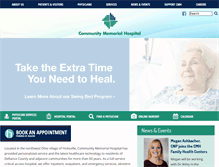 Tablet Screenshot of cmhosp.com